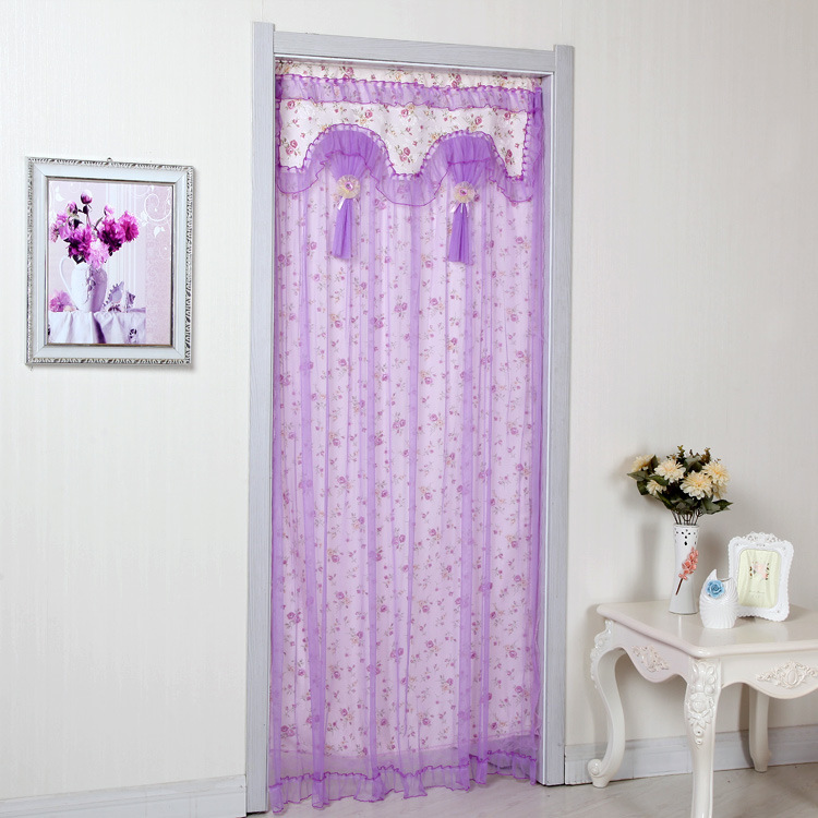 Manufacturers jacquard fabric door curtain partition hanging curtain bedroom door curtain can be customized wholesale