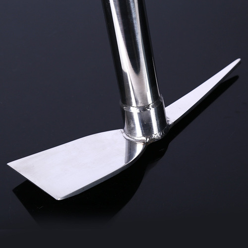 Source factory stainless steel ice pick, outdoor small pick, stainless steel axe, cross pick, stainless steel garden tool