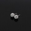 Accessory, clay, earrings, European style, wish, new collection, ebay, 3 pair, diamond encrusted, wholesale