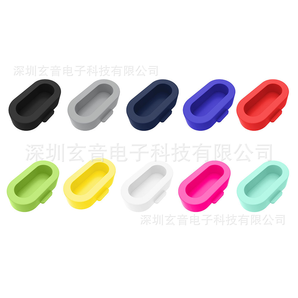 Garmin Fenix7/5/6 silicone dust stopper solid color silicone dust stopper protective case for 10 pieces details Picture