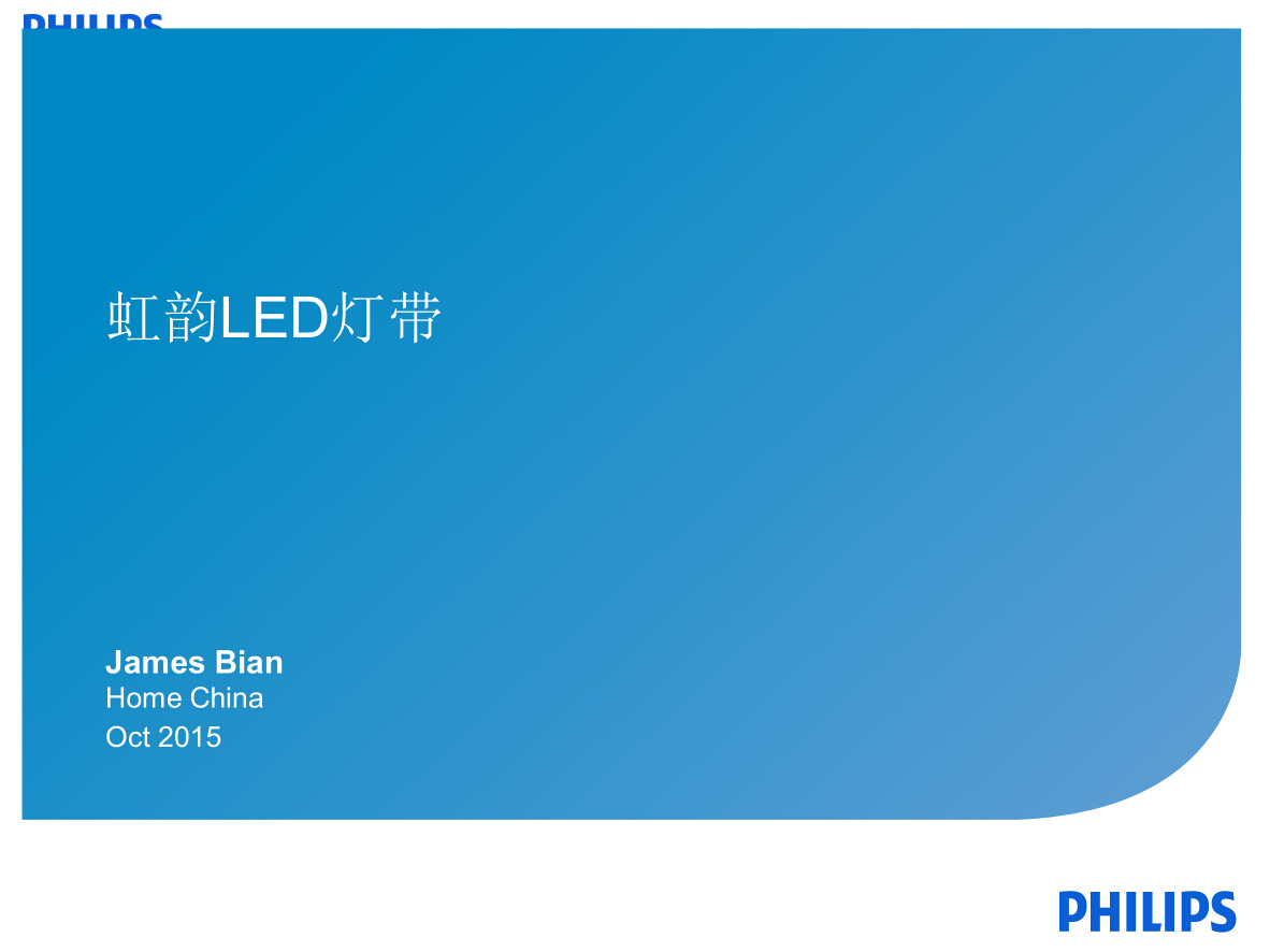 飞利浦虹韵LED灯带 31161明亮版 220V高压灯带