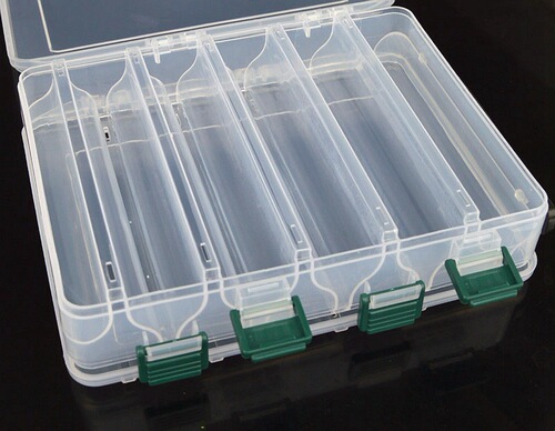 Double-layer bait Luya bait set Luya bait box multi-functional tool box storage box storage bait box small size