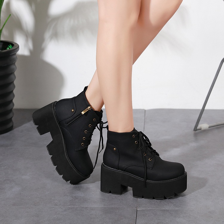 Bottes femme en PU - Ref 3355085 Image 8