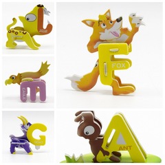 New 3D Stereo Puzzle Cartoon Animal Letter Small Puzzle Toy Gift AliExpress Amazon