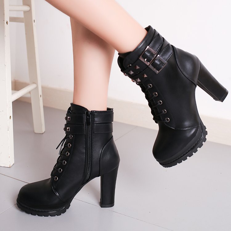 Bottes femme USINE DE CHAUSSURES XINYU en PU artificiel - Ref 3355954 Image 13