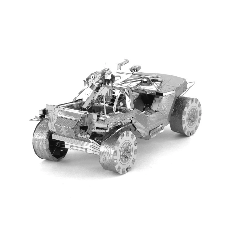 Metal constructor, three dimensional brainteaser, handmade, in 3d format