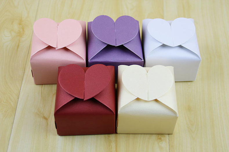 11g Weight Gift Wrapping Supplies Event & Party Supplies Daily Occasion Heart Shape Pattern Handmade Craft Heart Shape Paper Daily Gift Wrapping Supplies 无