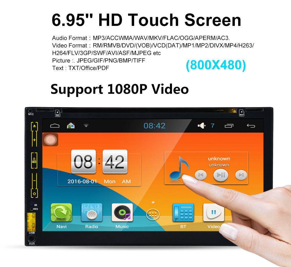 Perfect New 2Din 7 Inch Touch Screen Android 5.1 Car Multimedia Player MP5 DVD Player 1028 x 600 Bluetooth Wifi Auto Radio GPS Navigator 31 Perfect New 2Din 7 Inch Touch Screen Android 5.1 Car Multimedia Player MP5 DVD Player 1028 x 600 Bluetooth Wifi Auto Radio GPS Navigator 31