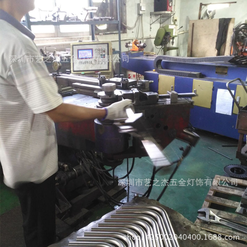 深圳弯管加工 直径50以内圆管折弯 扁铁折弯 方通折弯加工