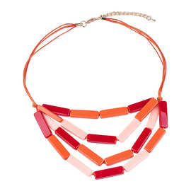 新品欧美风树脂项链饰品配饰爆品女士首饰项链批发吊坠义乌