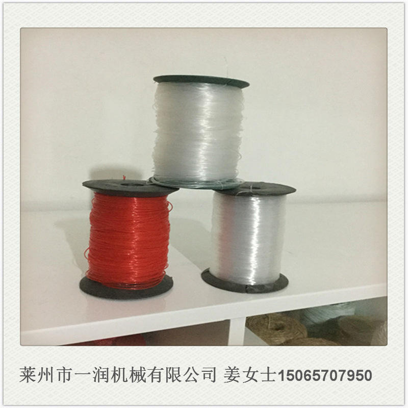 聚乙烯塑料圆丝拉丝机设备 PE建工线广线泥瓦线拉丝机生产线价格