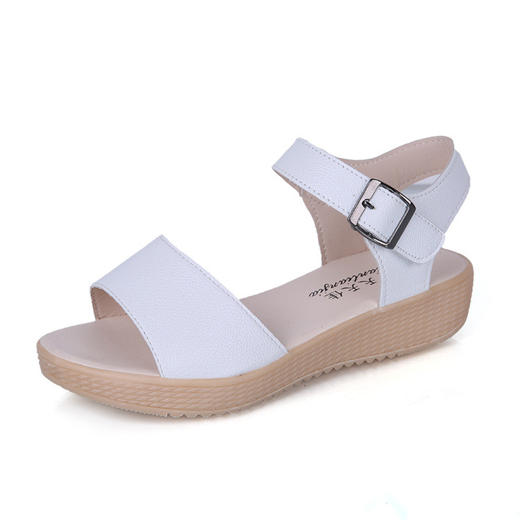 Chaussure été femme en PU artificiel - Ref 3433601 Image 6