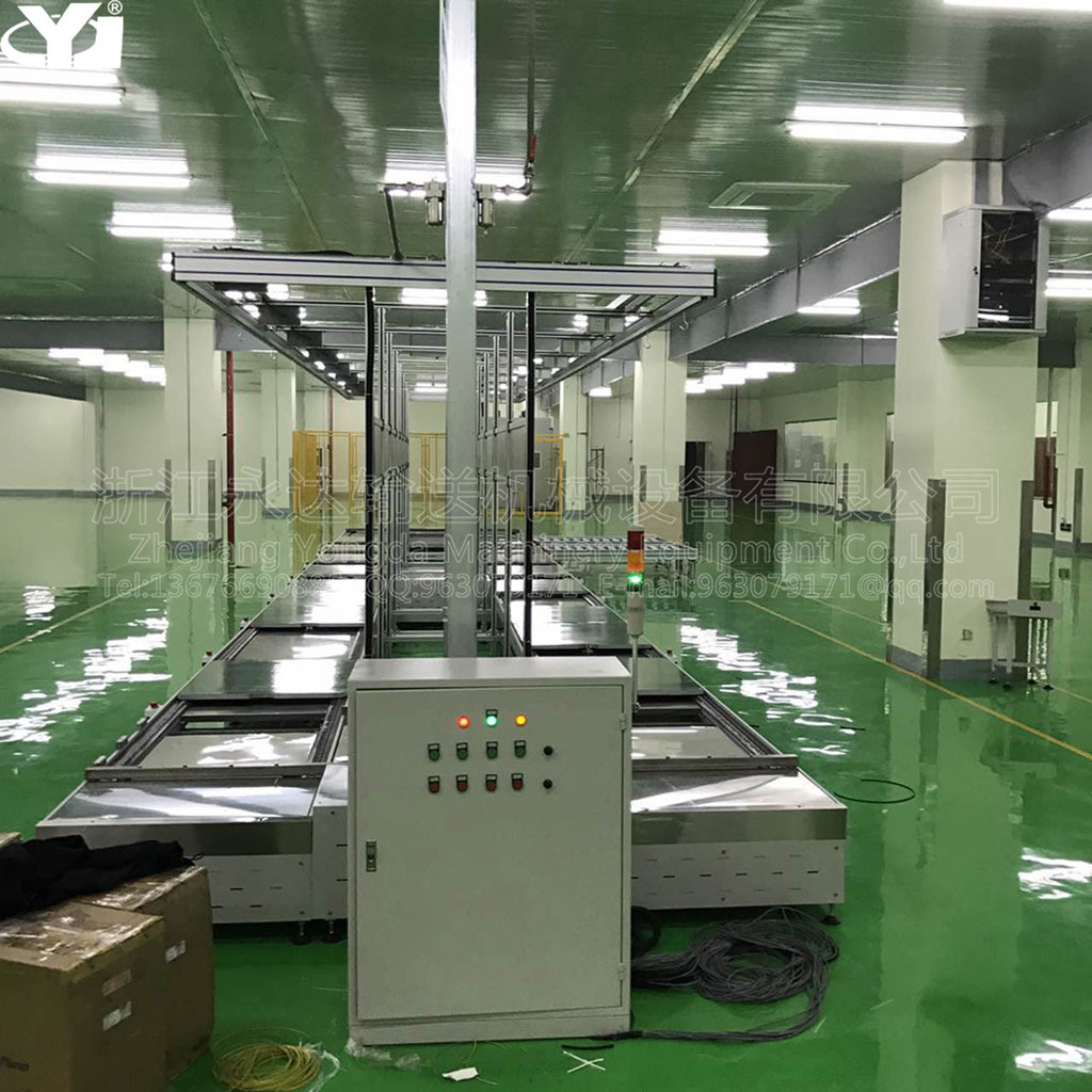 自动化电控箱总装线 室外高压控制箱制柜成套变频调速控制流水线