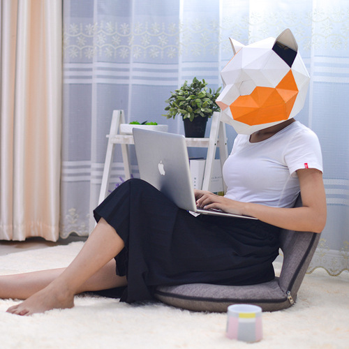 1[Manufacturer] Backrest chair, bay window, backrest, bed nursing chair, single lazy sofa, foldable tatami