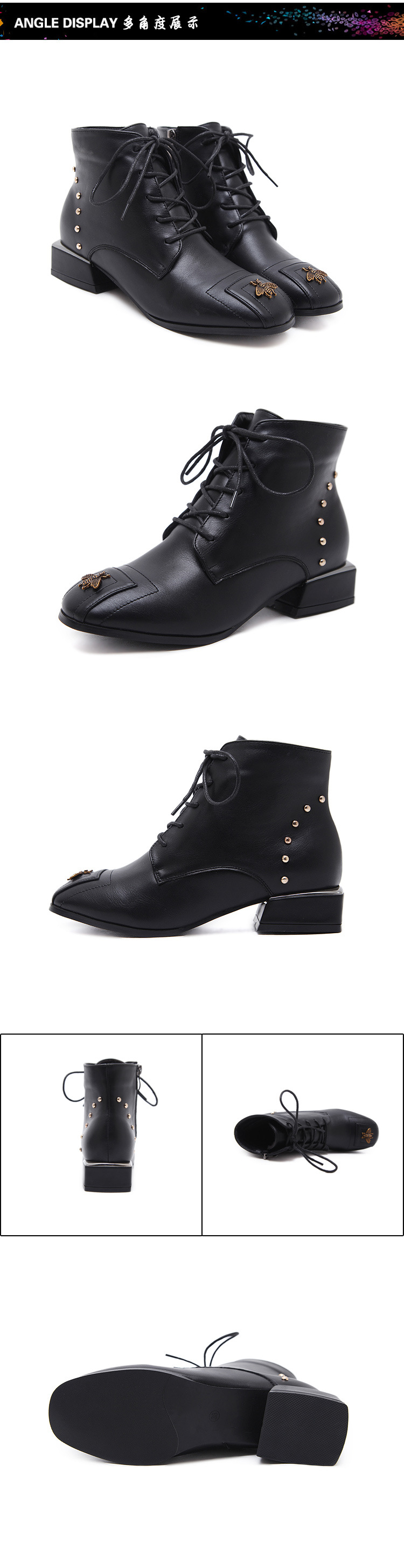 Bottes femme en PU artificiel - Ref 3355422 Image 10