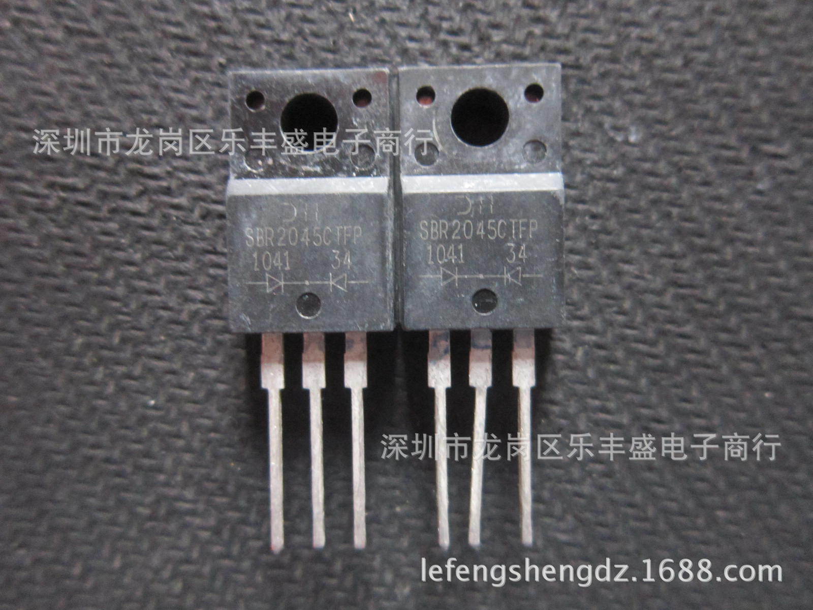 SBR2045CTFP 拆机美台 TO-220F 肖特基二极管 20A 45V