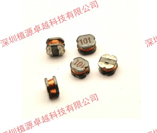 贴片功率电感 CD32 标字101 100UH 全新正品