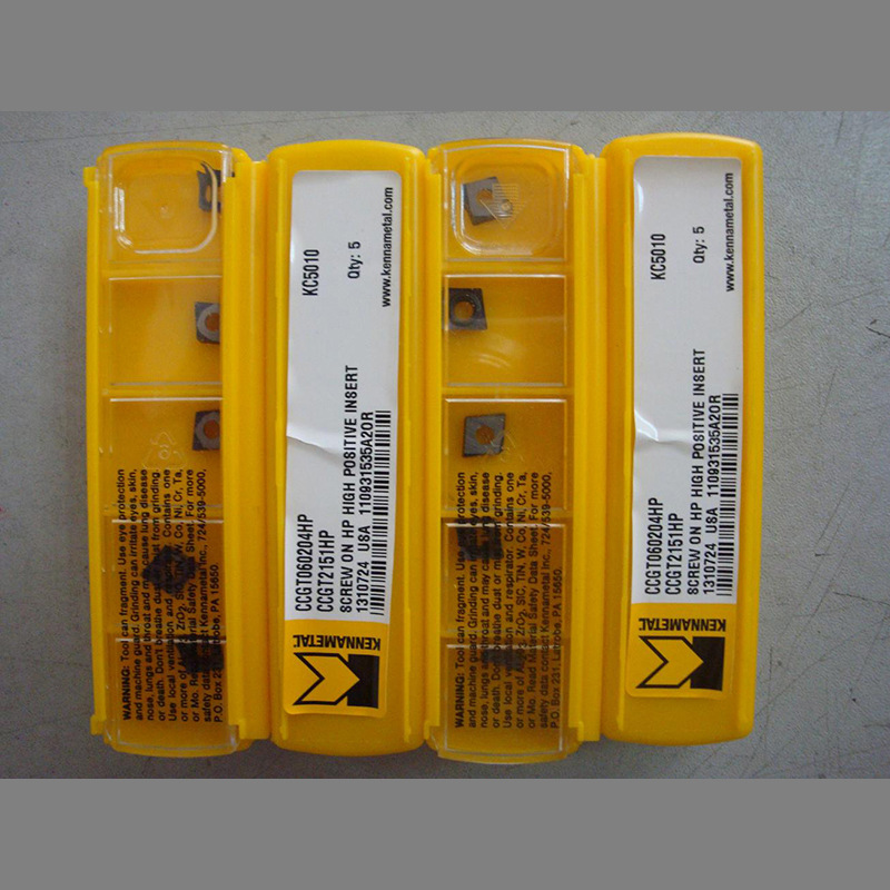 肯纳数控车刀片订货优势CCMT060204-MP KCP25特价