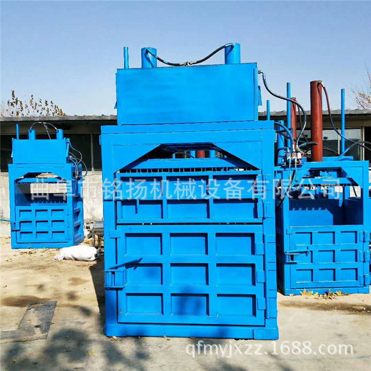 双缸立式120吨矿泉水瓶液压打包机回收公司海绵液压金属打包机现货