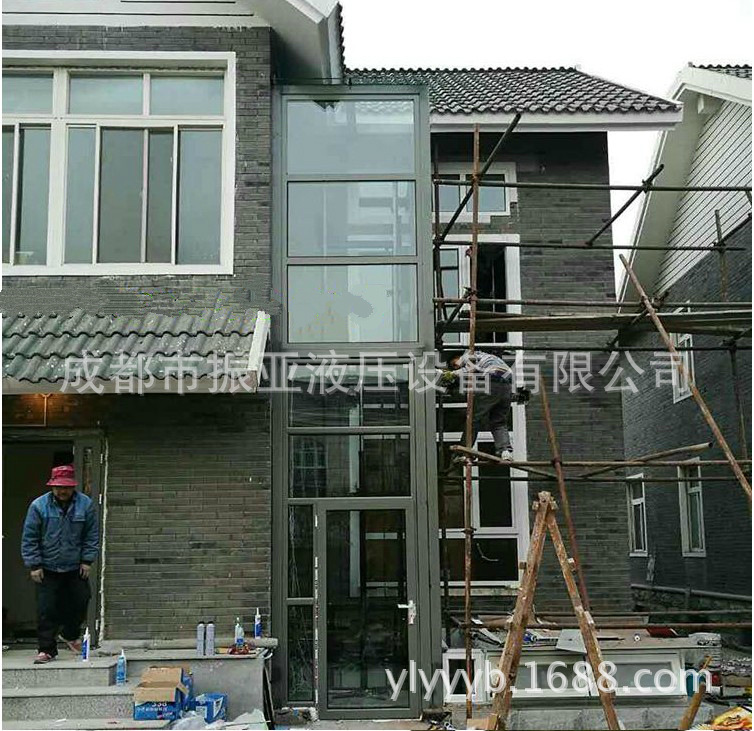 跃层无障碍升降机全电动别墅货梯住宅楼升降平台液压家用乘客电梯