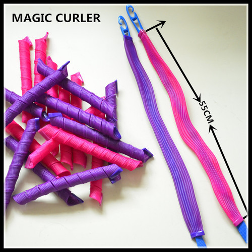 MAGIC CURLER new product 55 long 20 magic curls, non-damaging curling iron, directly supplied from the manufacturer, spiral curl