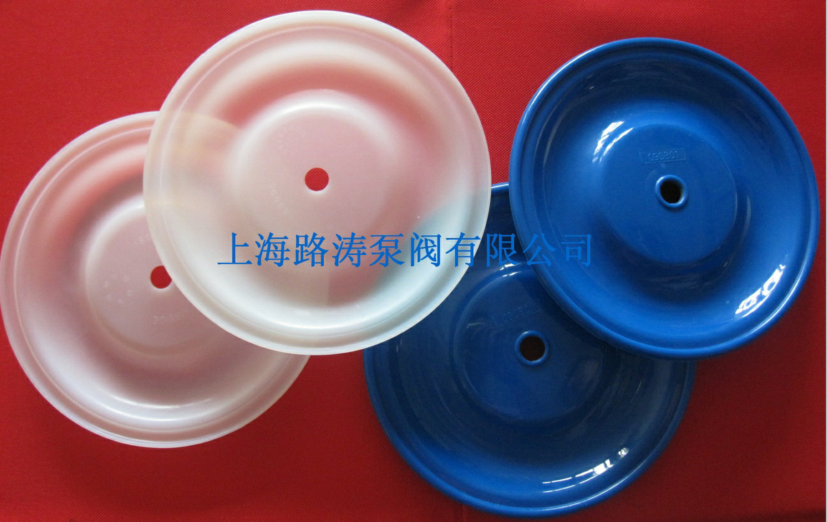 供应第三代隔膜泵配件 QBY3-40 QBY3-32四氟膜片