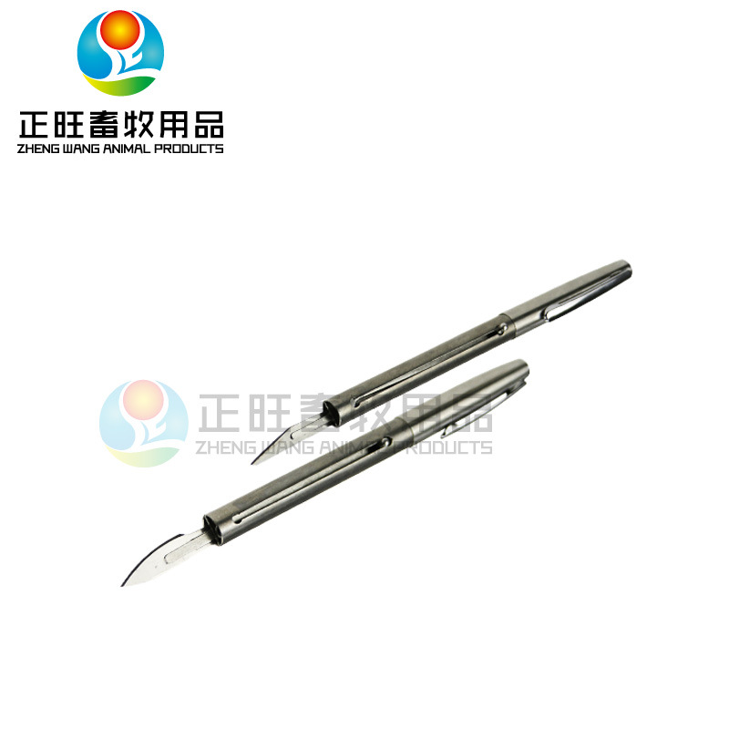 Cuchillo de castración de cerdo, cuchillo de castración para animales, cuchillo de castración para cerdos, cuchillo de castración para cerdos, equipo de cría para cerdos