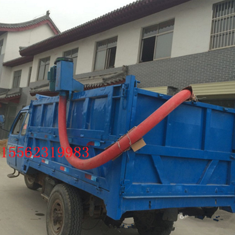 高效率装车专用的软管输送机 家用型软管吸粮机哪里便宜