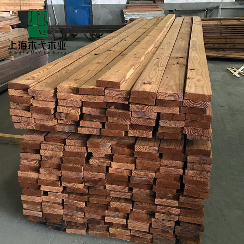 南方松深度碳化 碳化木 防腐木 深度碳化木廠家 炭化木 園林