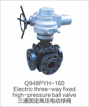 Q945F-300Lb电动三通球阀 不锈钢三通球阀