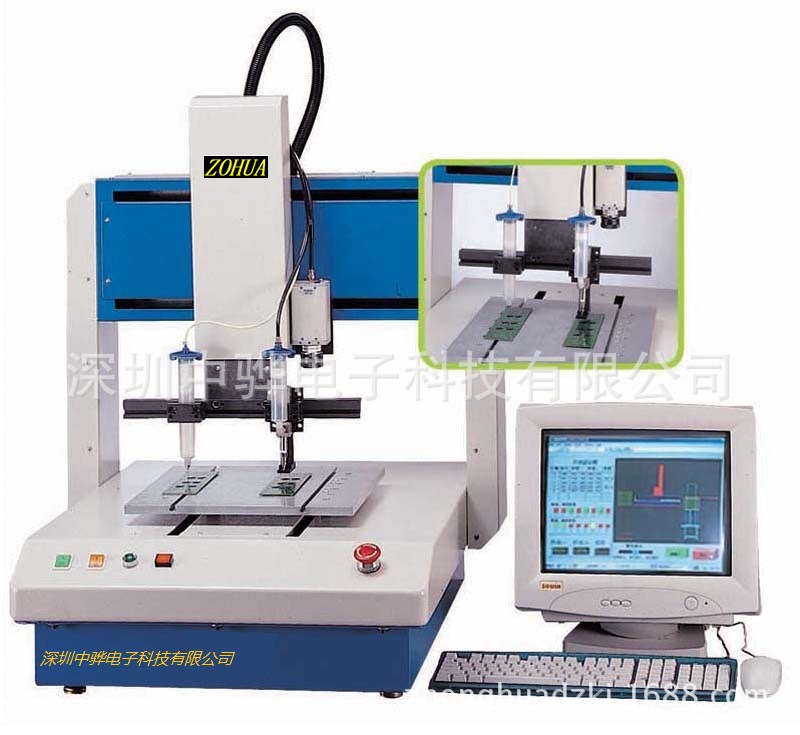 台湾视觉全自动点胶机331自动打胶机硅胶点胶机非标点胶机