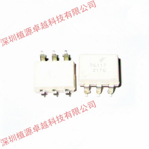【光电耦合器】 TIL117 仙童 SOP-6 全新原装进口
