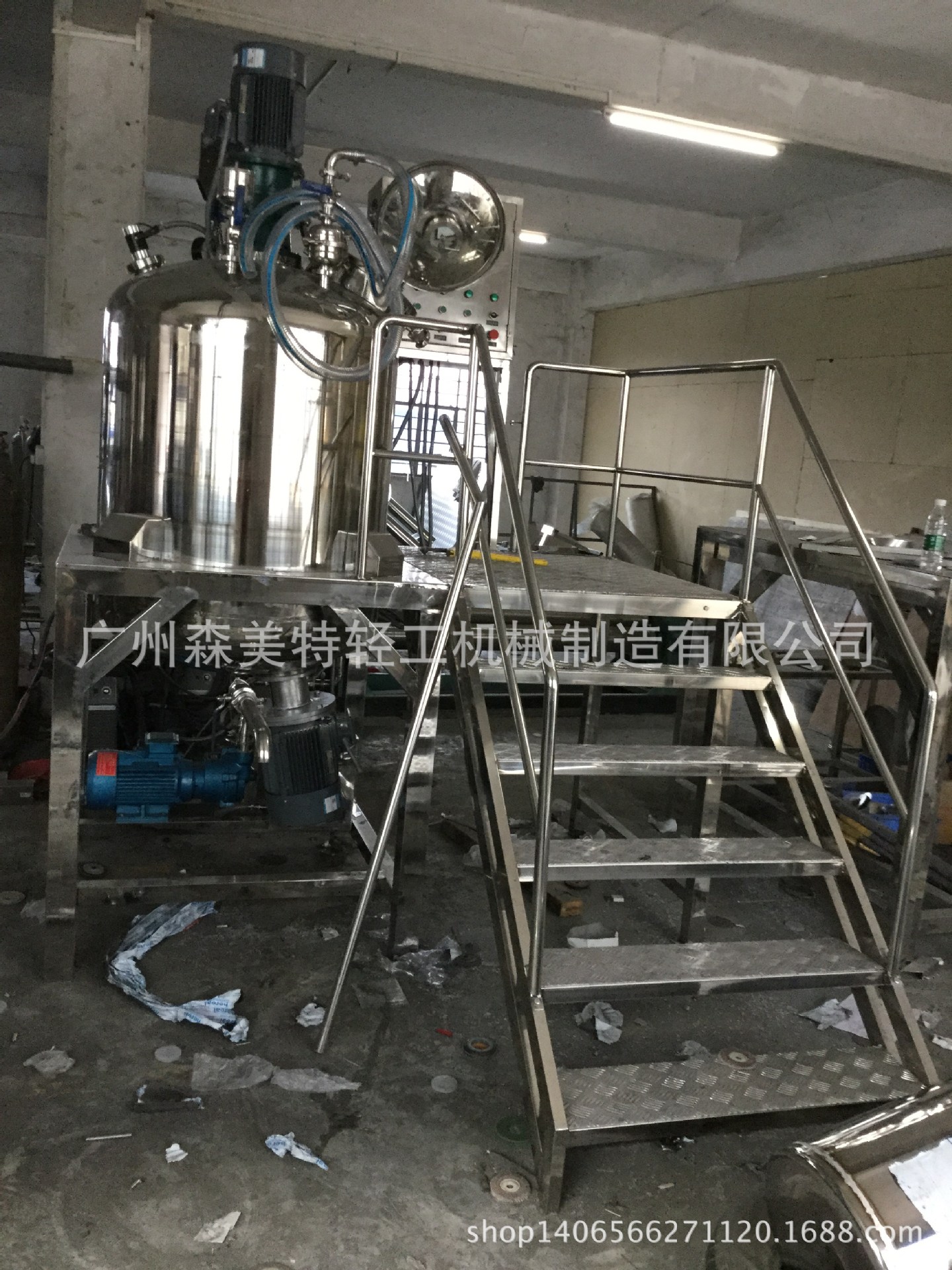 真空配液罐 真空调配罐 真空发酵罐 负压罐 脱泡罐 单层真空锅