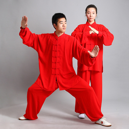 Tai chi kung fu uniforms Tai ji quan clothing wushu performance clothes outdoor sports clothes for women and men