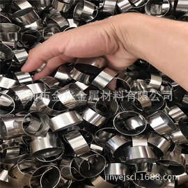 304 316L精密不锈钢管 圆管套管 装饰圆焊管 大量可定做非标