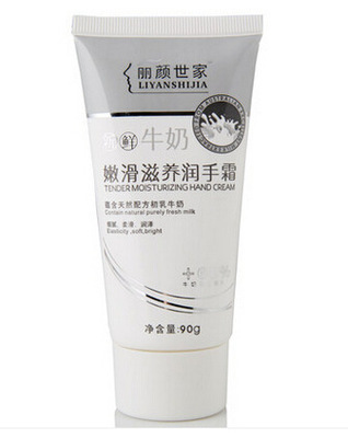 Li Yan family fresh milk nourish Hand Cream Hand Cream 90g nourish Hands Moisture