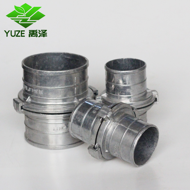 铝制消防水带快速接头3寸水龙带接头不锈钢灌溉铝接头厂家批发