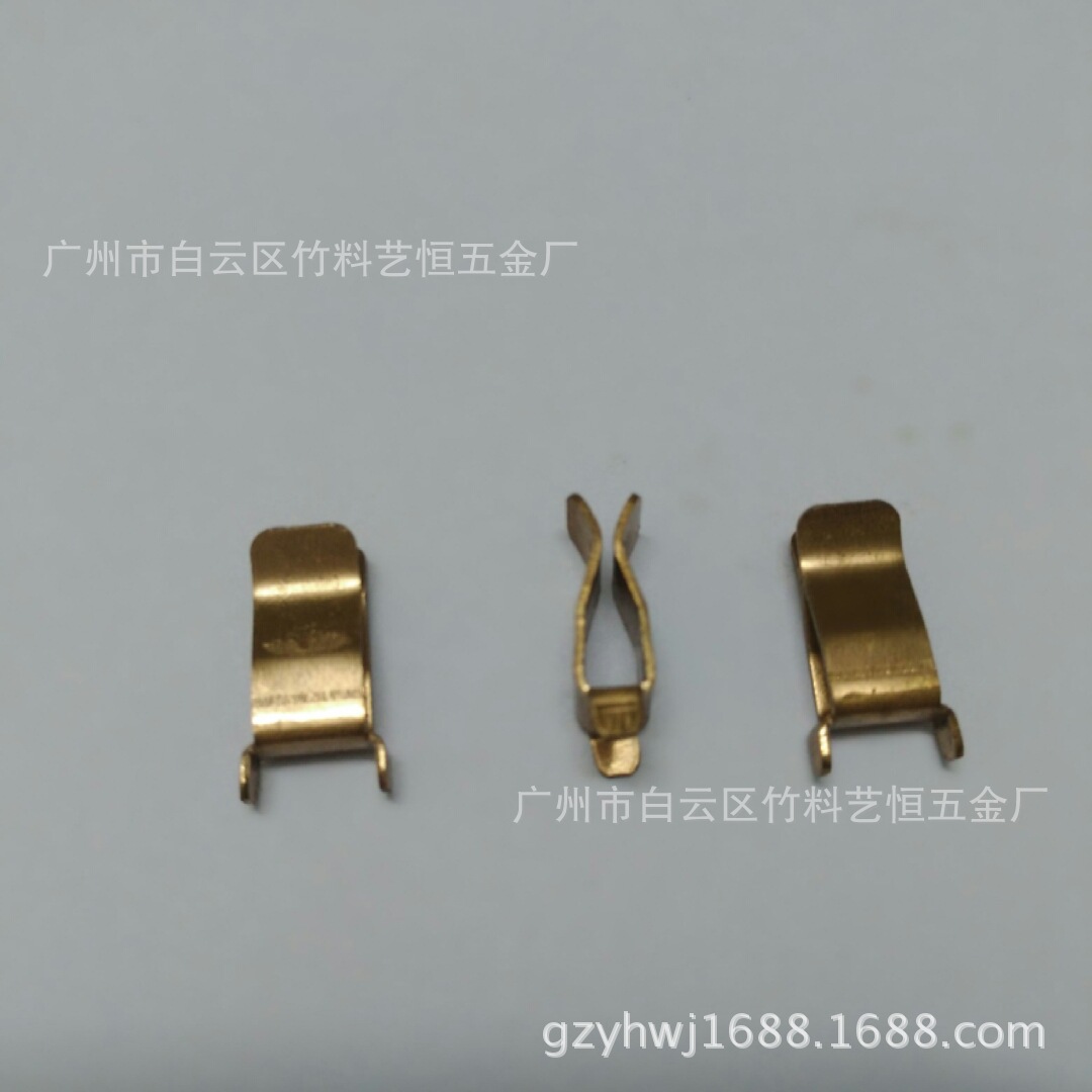 长期批发插座弹片铜接触片插片 电子接触片