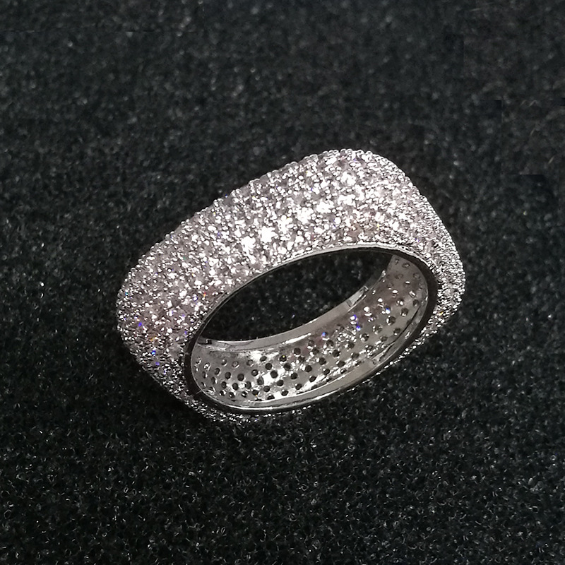 Korea style copper plating Ring (White gold color -19mm)NHLJ3404-White gold color -19mm