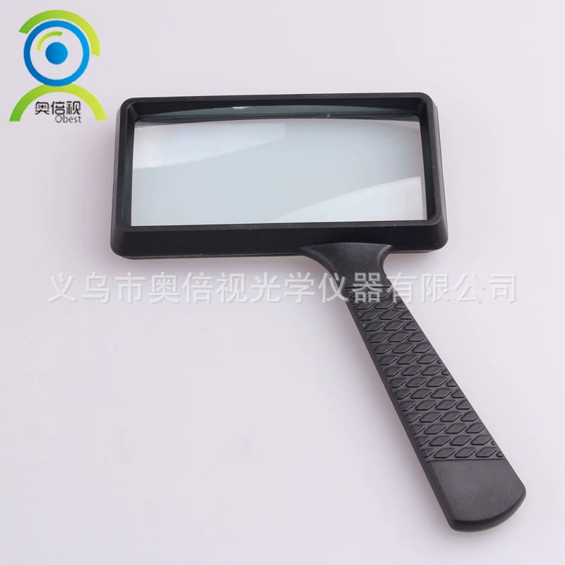 Новый Квадратный Ручной Чтение Лупа 3х чтение высокой четкости Лупа