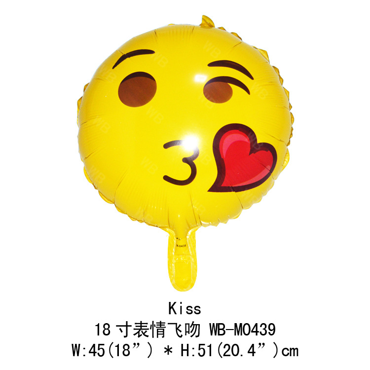 WB-18寸表情飞吻M0439