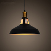 美式工業風吊燈 復古鐵藝簡約吧台創意單頭餐廳裝飾燈罩鍋蓋吊燈