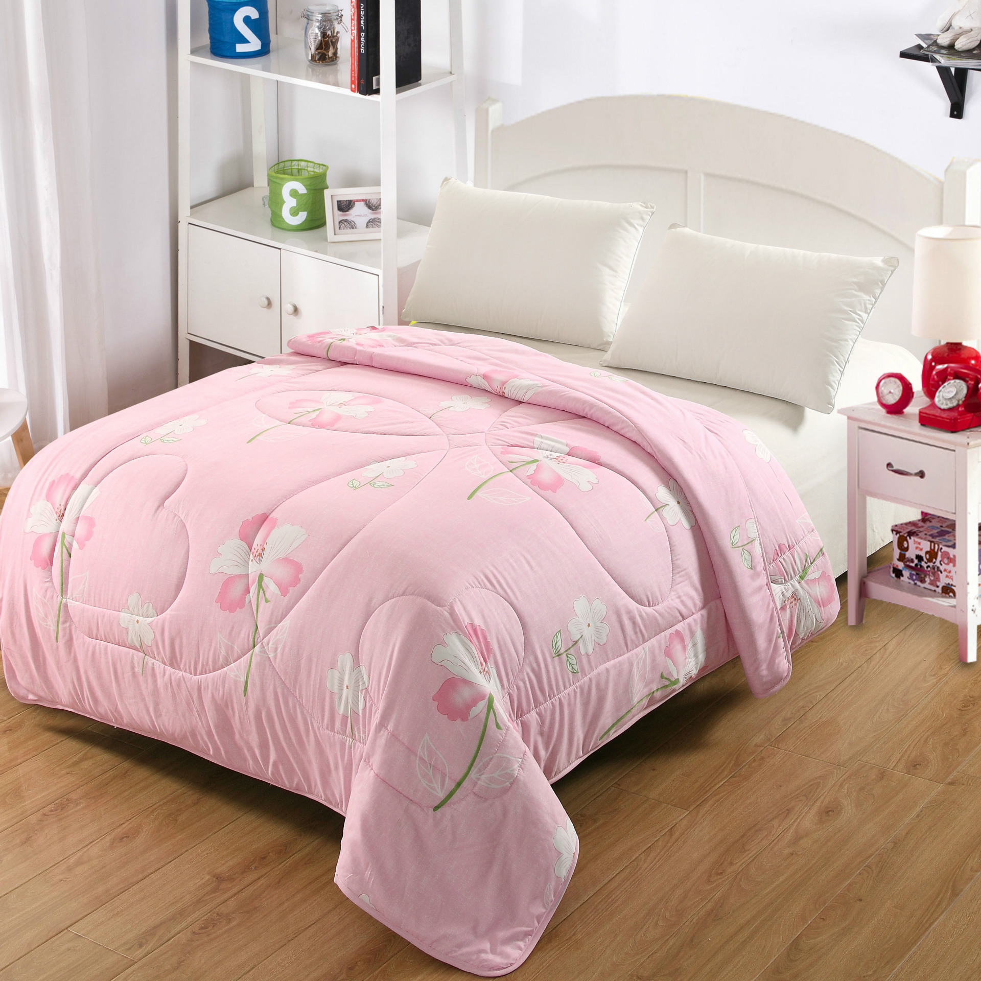 厂家直销新款磨毛印花被子秋冬被芯跑江湖会销礼品被夏被批发|ms