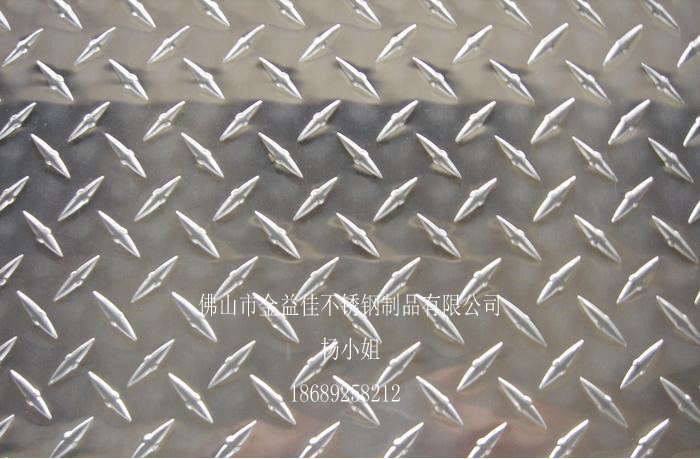 高档不锈钢压花板防滑板 金属压花台面板 可来图专业定制