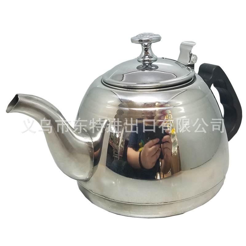 厂家直销不锈钢水壶带漏茶壶家用电磁炉平底热水壶高档礼品壶详情图5
