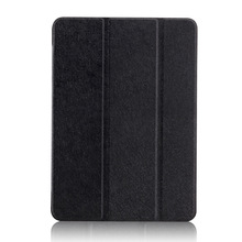 适用三星TabS3 9.7寸 T825平板保护套三星T825支架蚕丝纹三折皮套