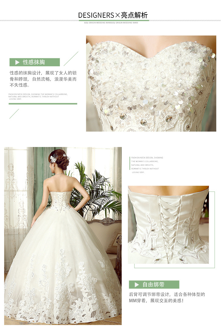 Robe de mariée en Mousseline - Ref 3310146 Image 8