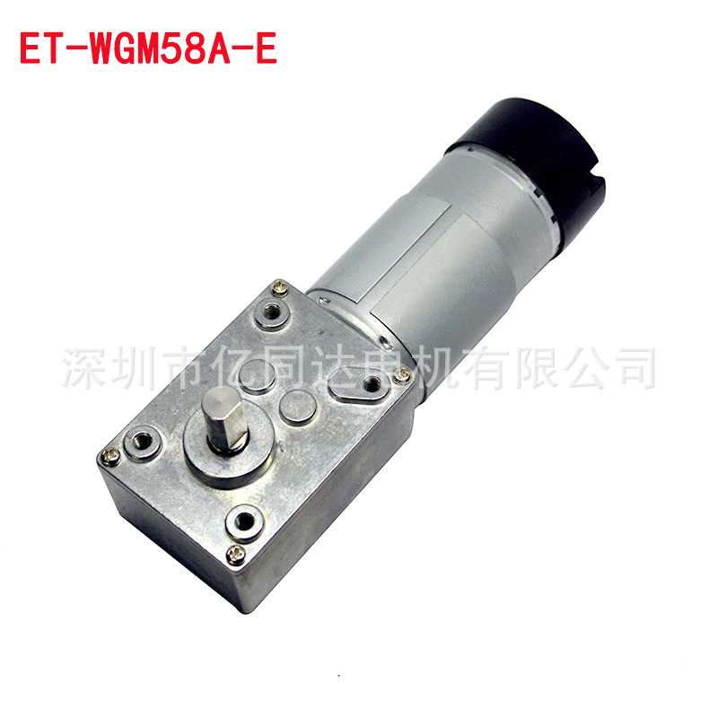 大扭矩自锁蜗轮蜗杆马达美容按摩仪微型减速直流电机汽车风扇电机