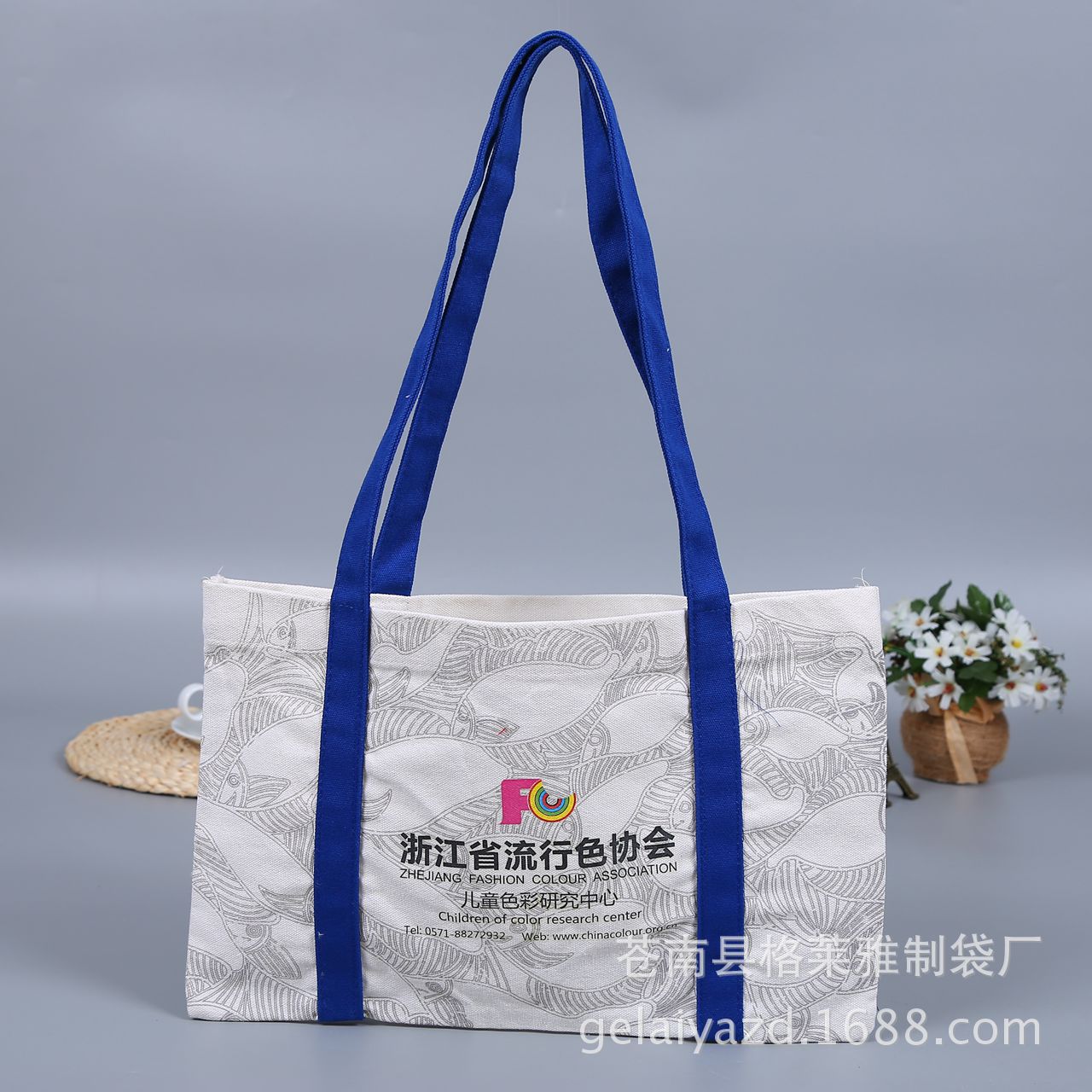 定做环保手提帆布袋 横款印花广告购物棉布袋 可印logo 厂家直销