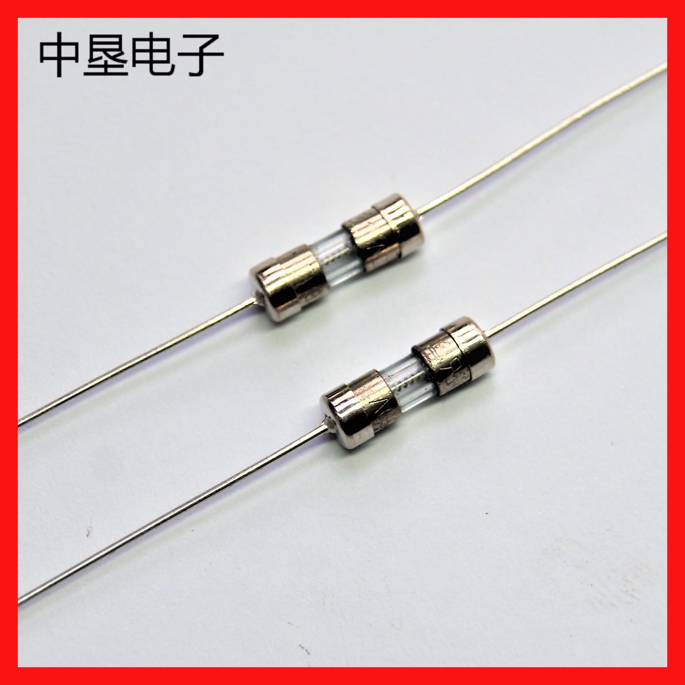 UL规格保险丝玻璃管保险丝引线式4x10mm T2A250V